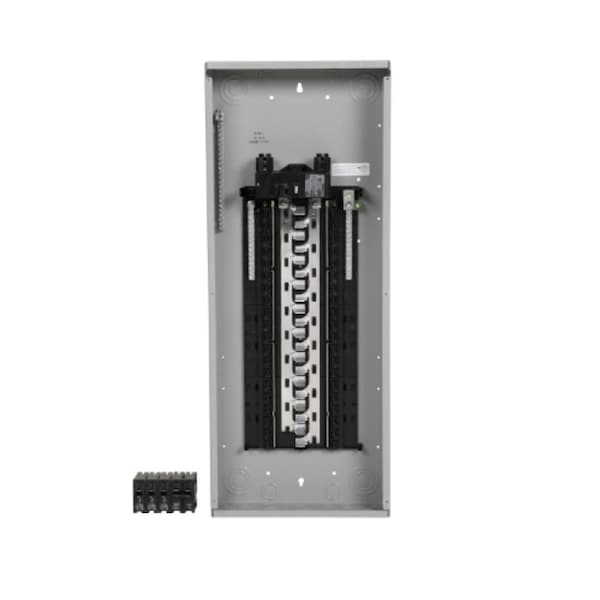 Load Center, SN, 40 Spaces, 200A, 120/240V AC, Main Circuit Breaker, 1 Phase